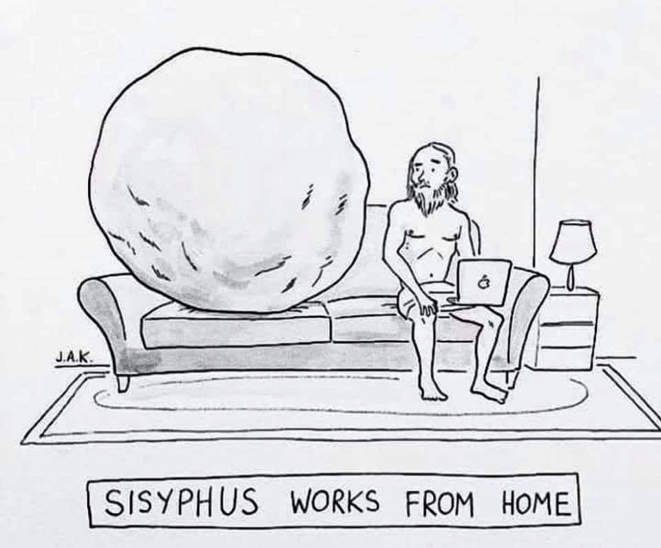 Sisifos Evden Çalışıyor