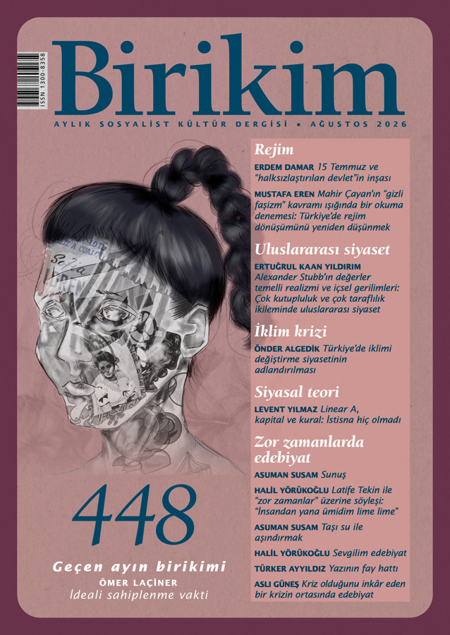 Birikim Sayı 448 - Ağustos 2026